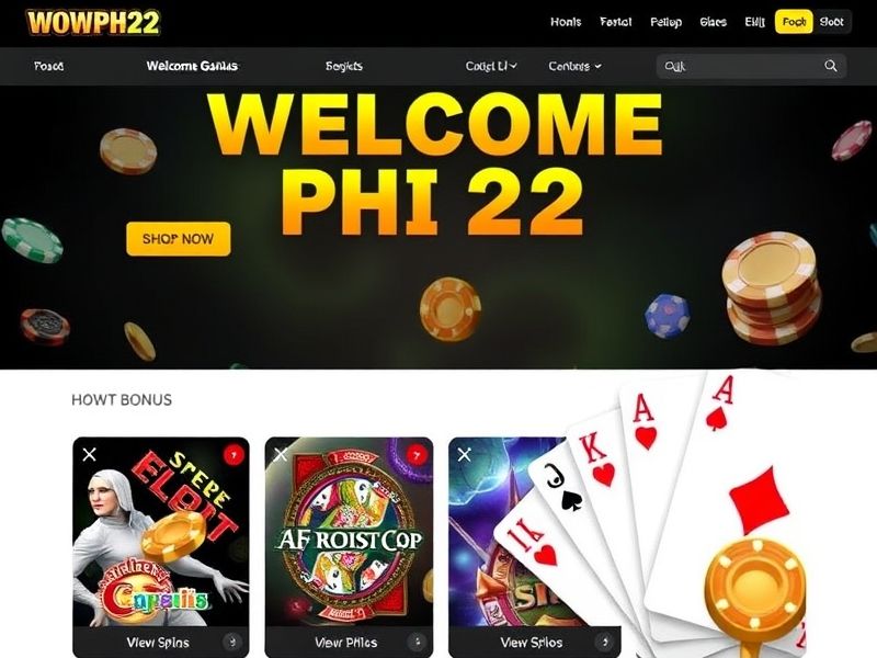 Welcome to the official wowph22 website – your gateway to the best online gambling experiences. Discover top-rated slot games, poker, sports betting, and exclusive bonuses designed to enhance your gameplay.